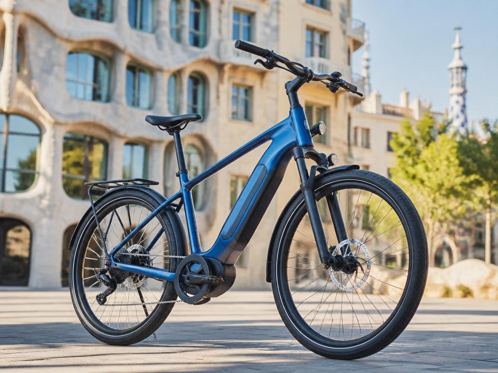 Bicicleta eléctrica de alquiler en Barcelona